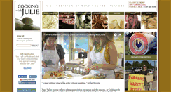 Desktop Screenshot of cookingwithjulie.com